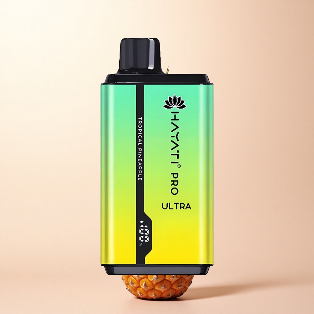Hayati Pro Ultra 15000 Puffs トロピカルパイナップル 850mAh 2%ニコチン