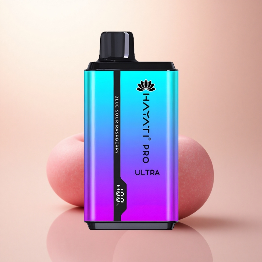 Hayati Pro Ultra 15000 Puffs ブルーサワーラズベリー 850mAh 2%ニコチン