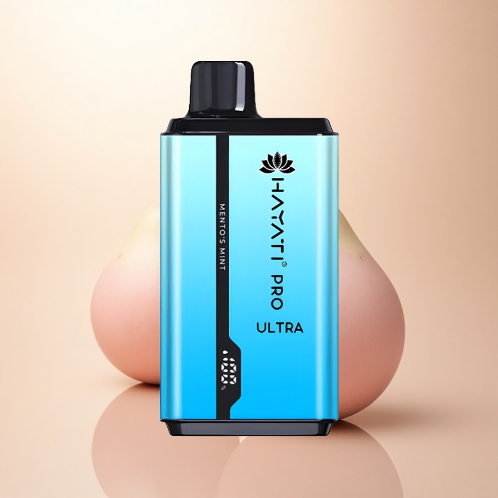 Hayati Pro Ultra 15000 Puffs ミントの850mAh 2%ニコチン