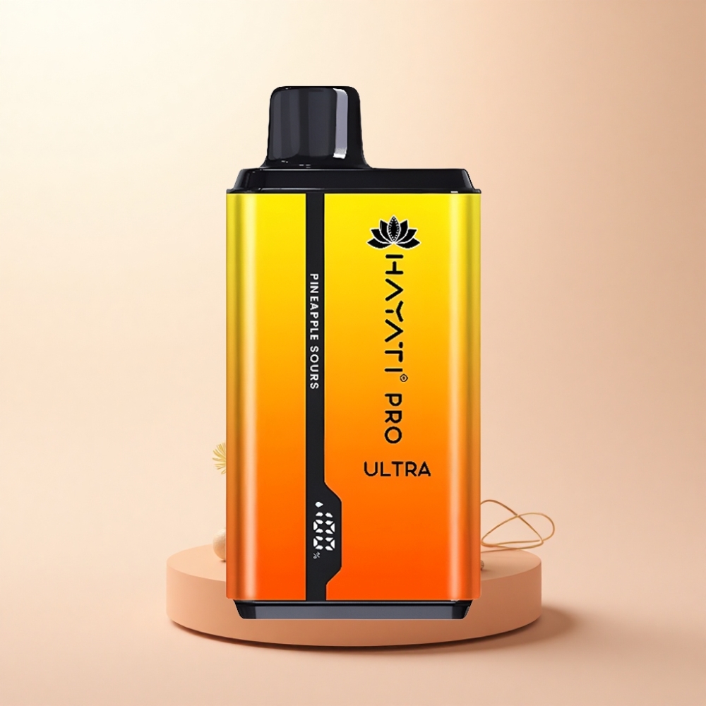 Hayati Pro Ultra 15000 Puffs パイナップルサワー 850mAh 2%ニコチン