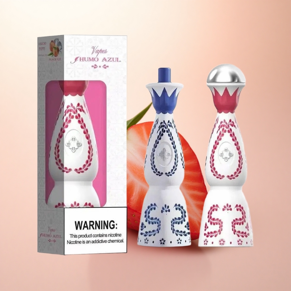 Humo Azul 15000 Puffs いちごクマ 5%ニコチン 500mAh
