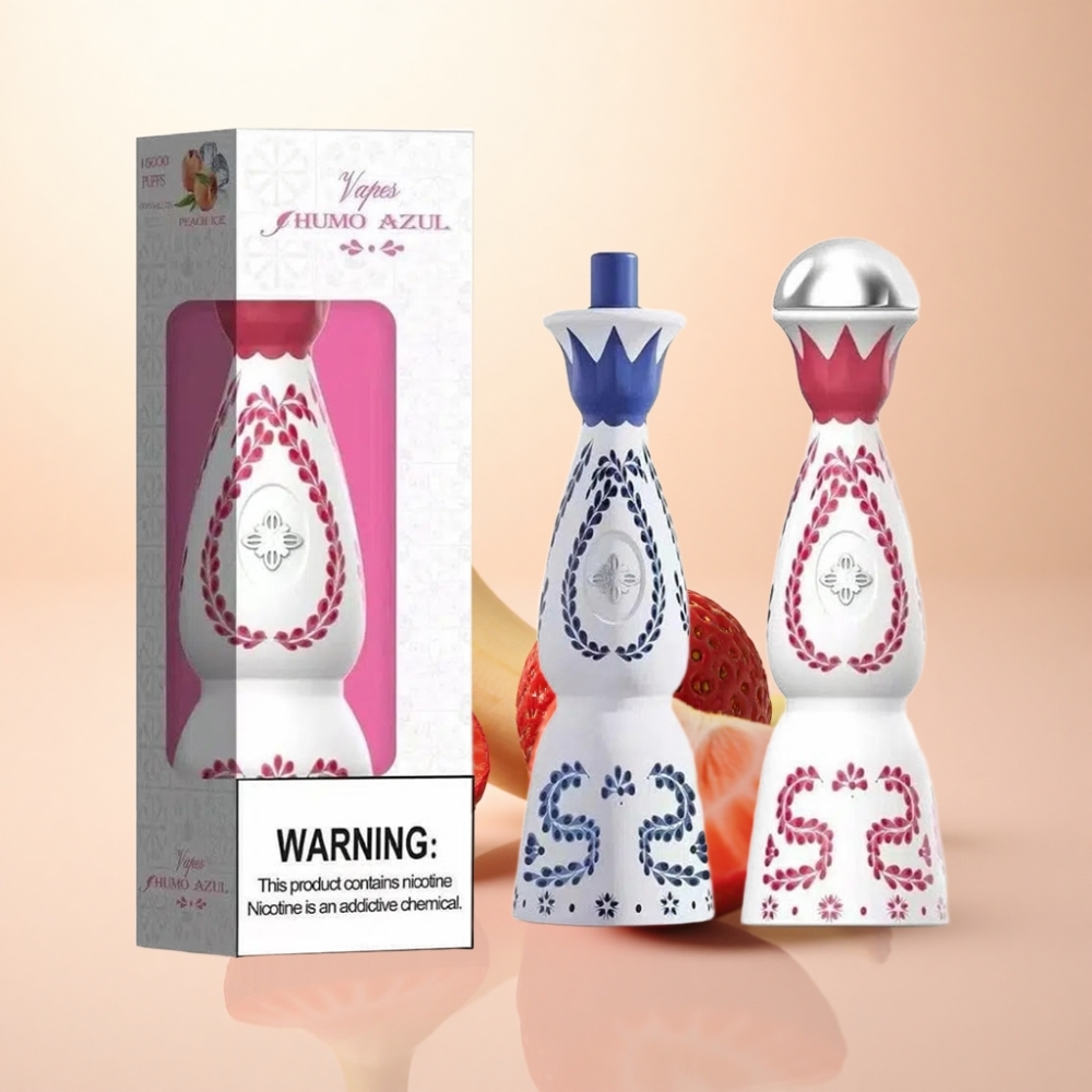 Humo Azul 15000 Puffs いちごバナナ 5%ニコチン 500mAh