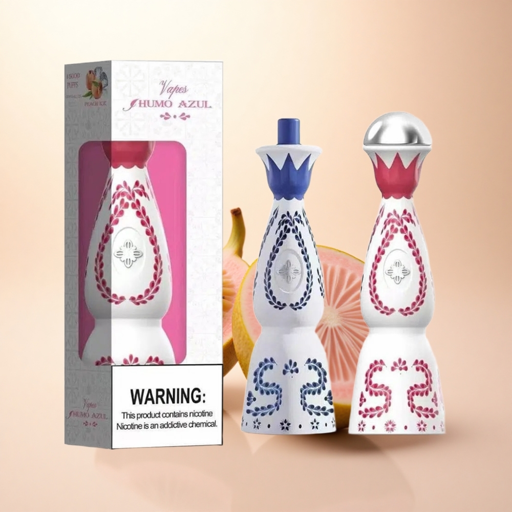 Humo Azul 15000 Puffs キウイパッションフルーツグアバ 5％ニコチン 500mAh