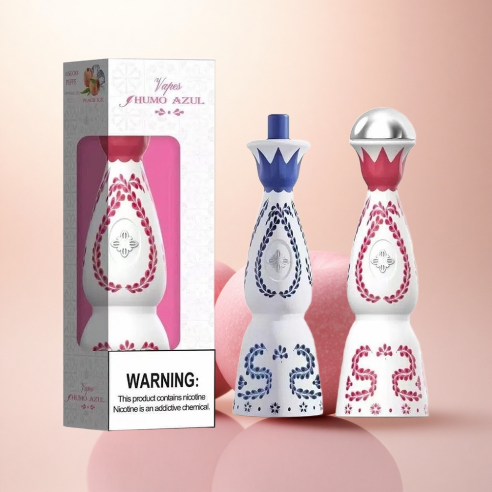 Humo Azul 15000 Puffs ブルーラズベリーベア 5%ニコチン 500mAh
