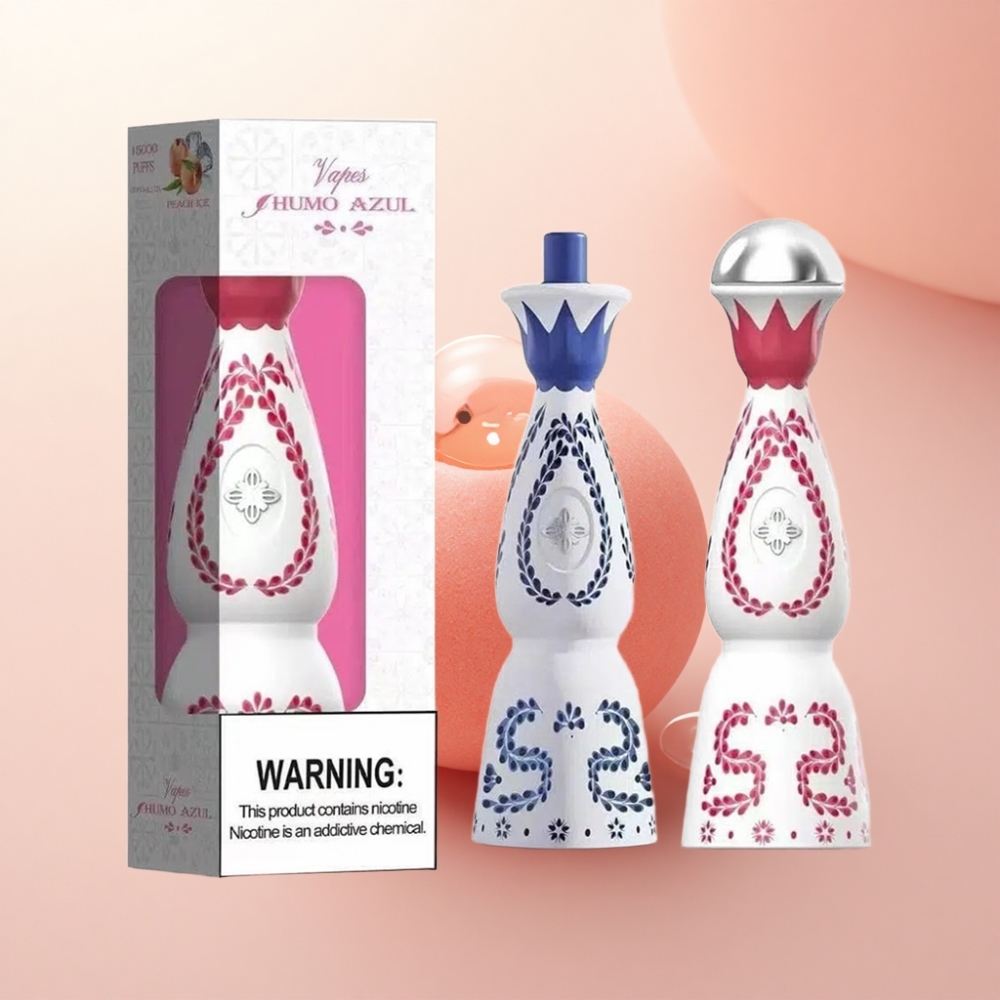 Humo Azul 15000 Puffs いちごバブルガム 5%ニコチン 500mAh