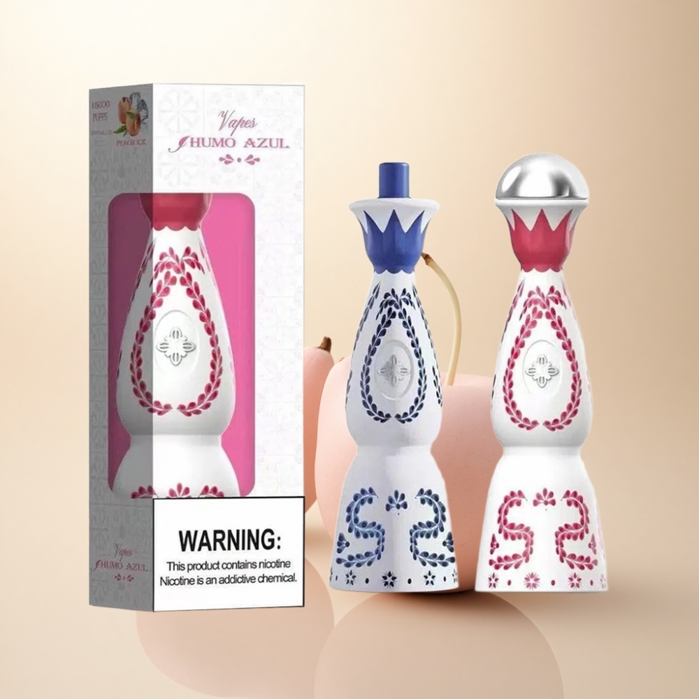 Humo Azul 15000 Puffs マイアミミント 5%ニコチン 500mAh