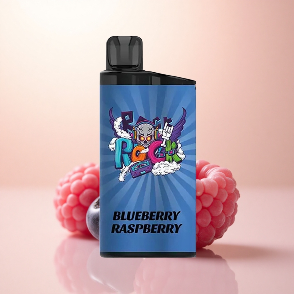 IGET Bar 3500 Puffs ブルーベリーレーズベリー1400mAh1.2オームメッシュコイル