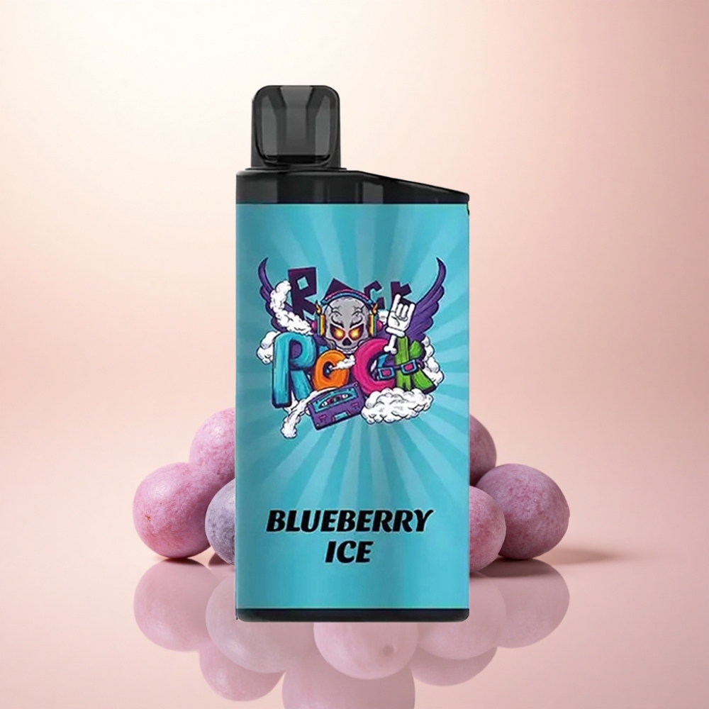 IGET Bar 3500 Puffs ブルーベリーアイス 1400mAh 1.2オームメッシュコイル