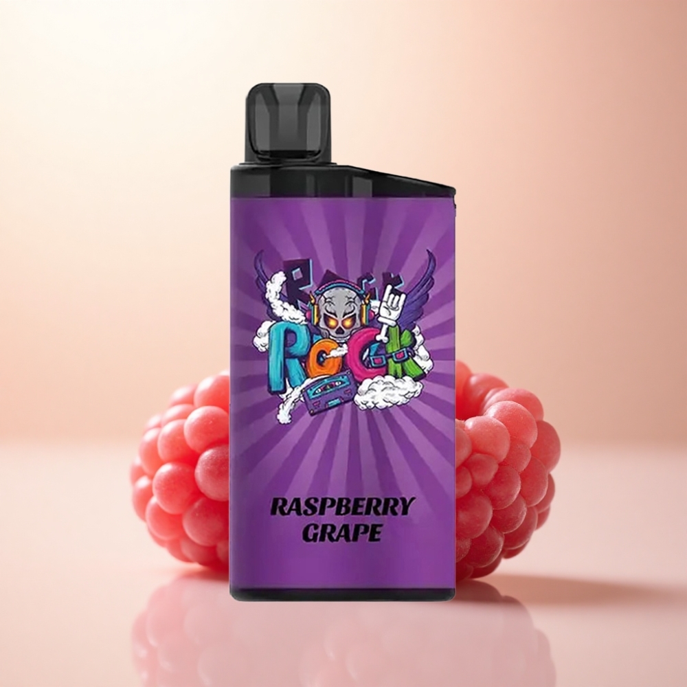 IGET Bar 3500 Puffs ラズベリーグレープ 1400mAh 1.2オームメッシュコイル