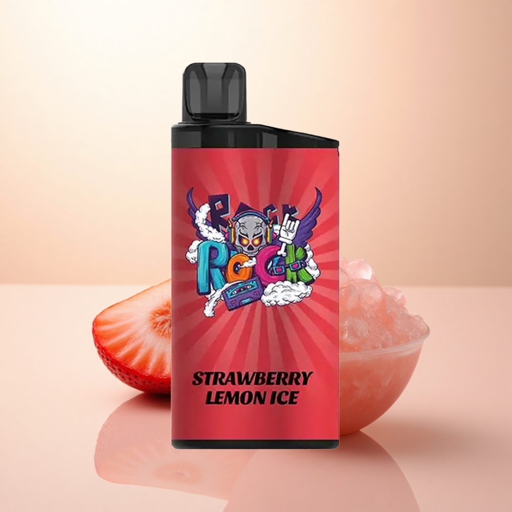 IGET Bar 3500 Puffs いちごレモンアイス 1400mAh 1.2オームメッシュコイル