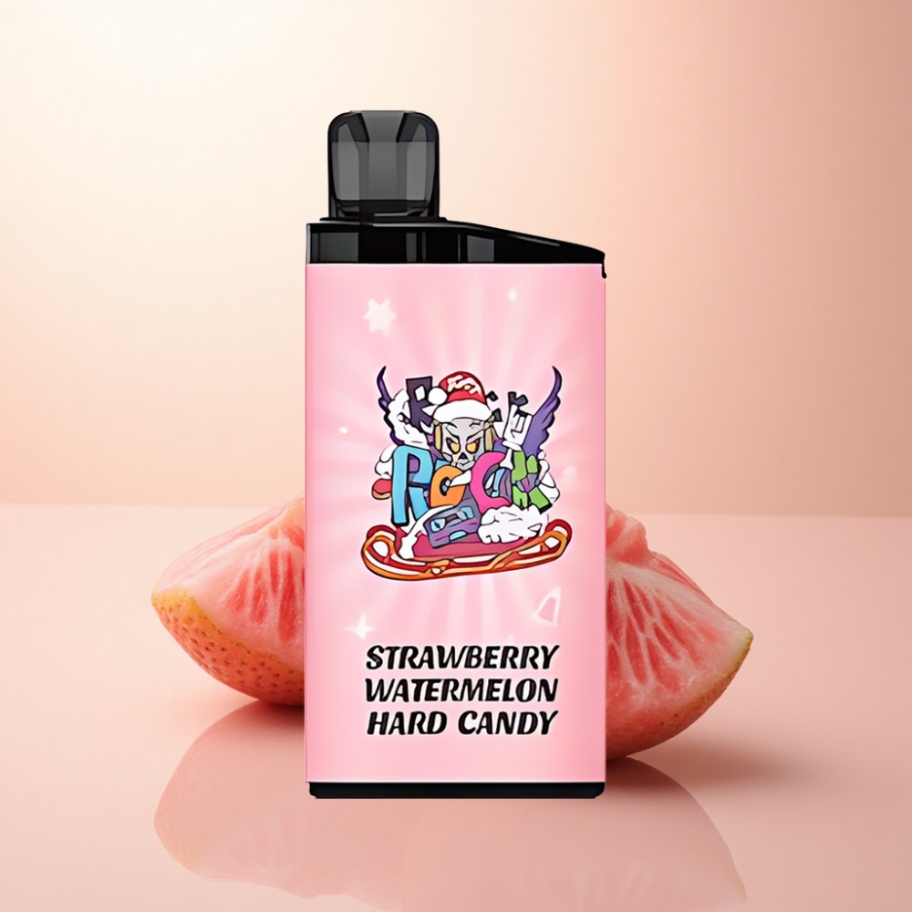 IGET Bar 3500 Puffs イチゴスイカハードキャンディ 1400mAh 1.2オームメッシュコイル