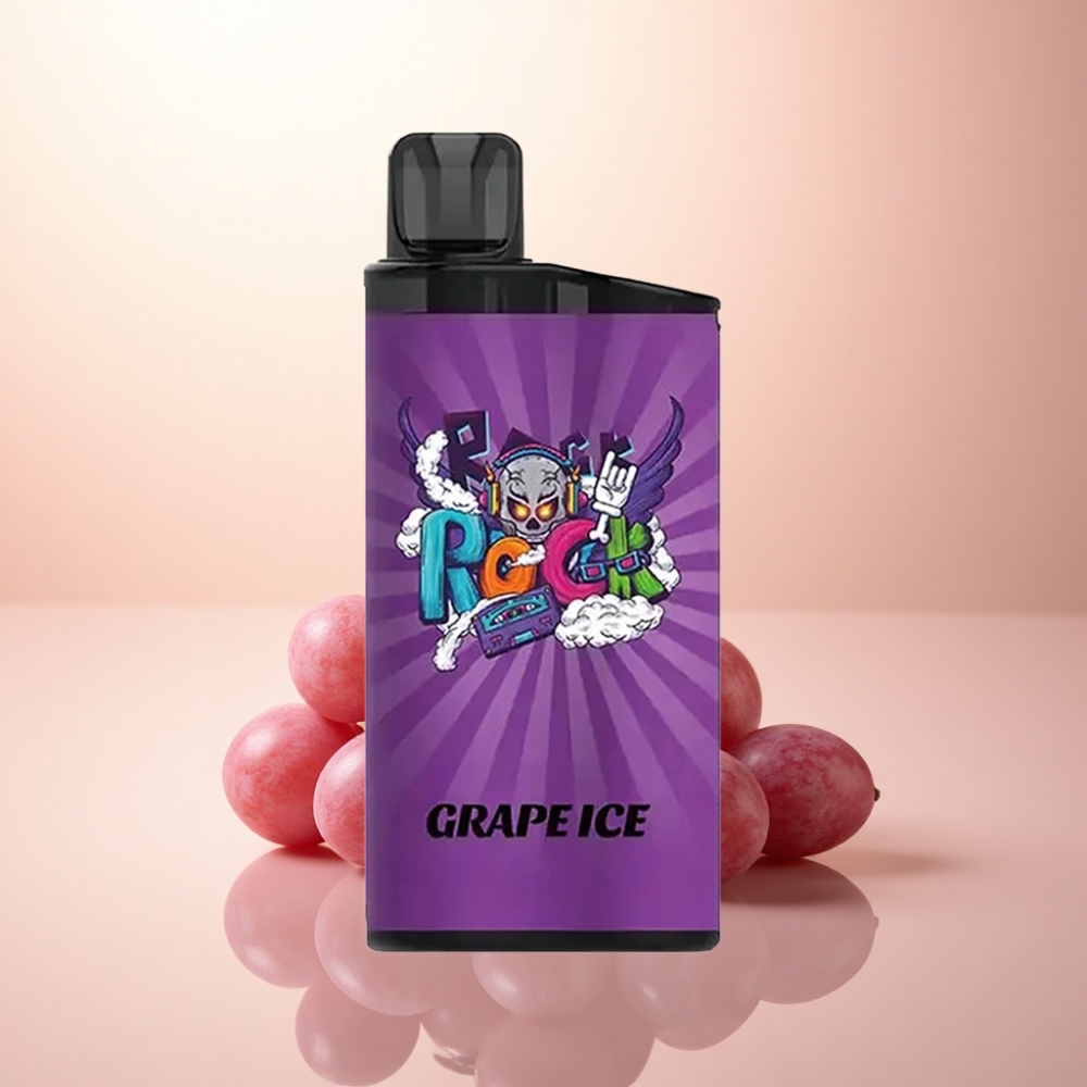 IGET Bar 3500 Puffs グレープアイス 1400mAh 1.2オームメッシュコイル