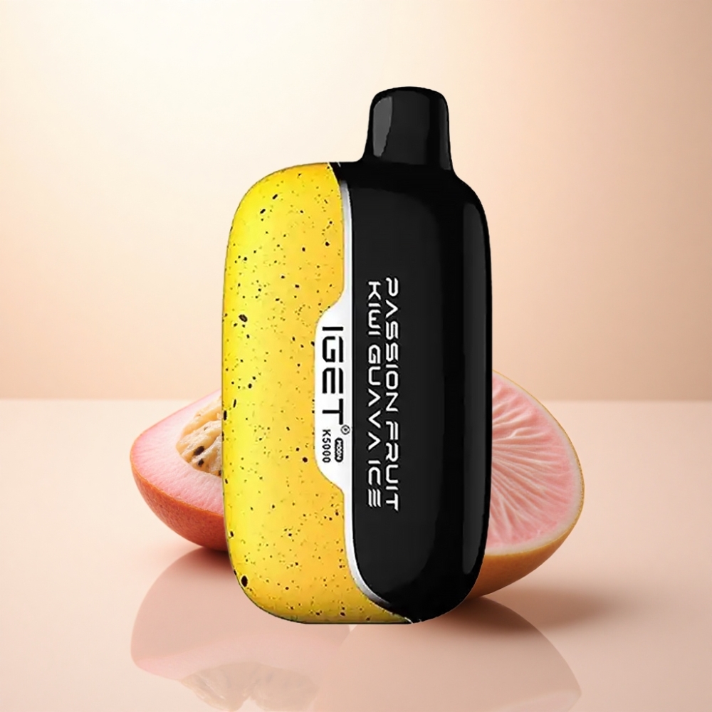 IGET Moon K5000 Puffs パッションフルーツキウィグアバアイス 81.5g 1.35オーム