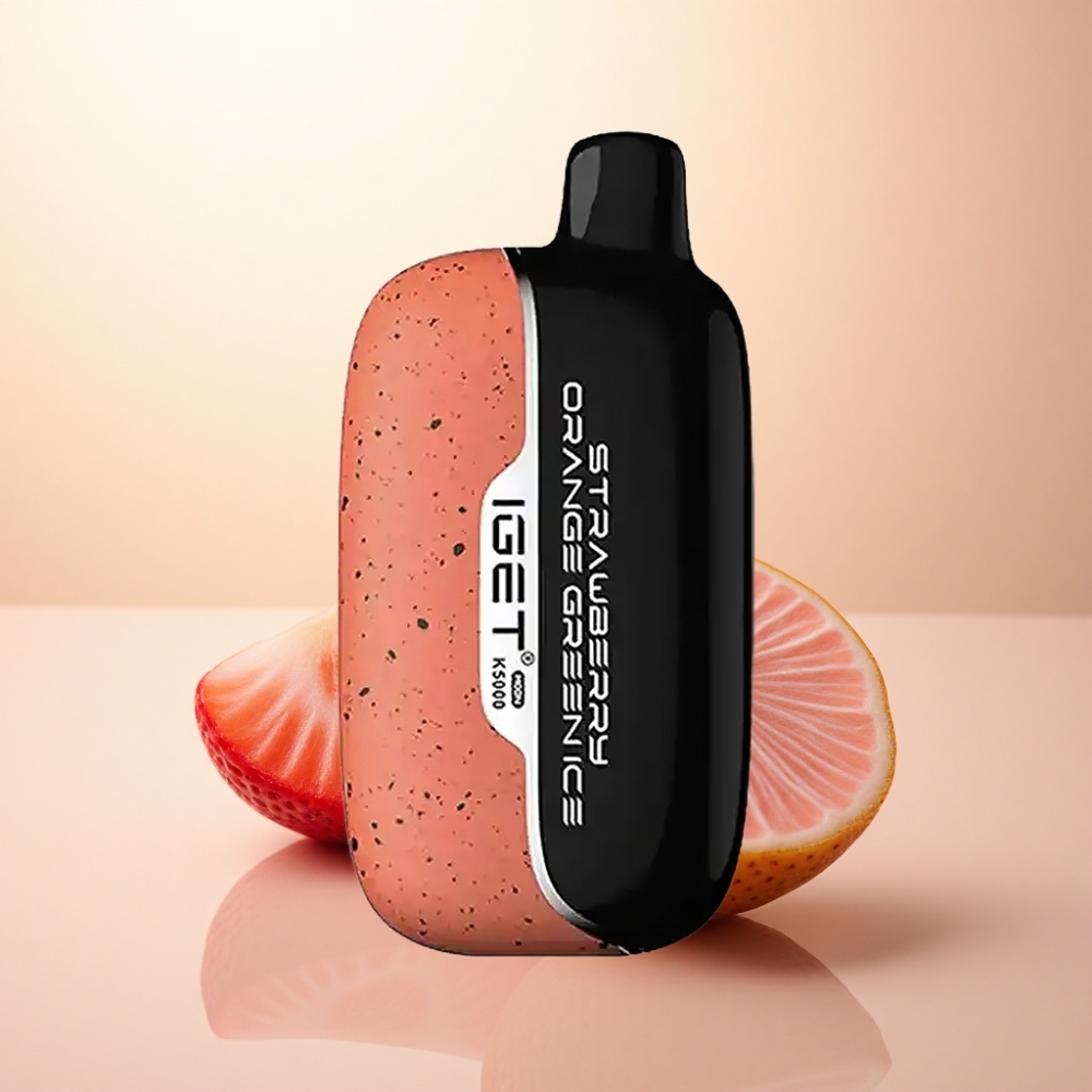 IGET Moon K5000 Puffs いちごオレンジグリーンアイス 81.5g 1.35オーム