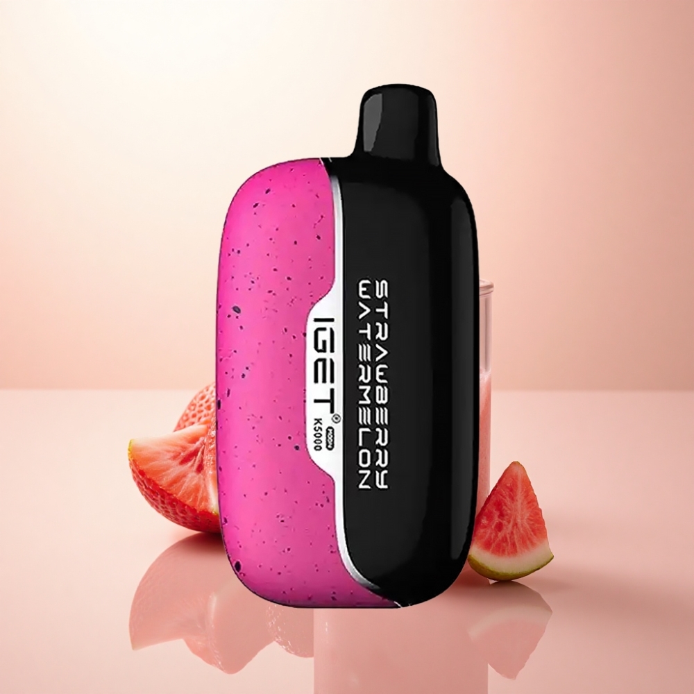 IGET Moon K5000 Puffs いちごすいかアイス 81.5g 1.35Ω