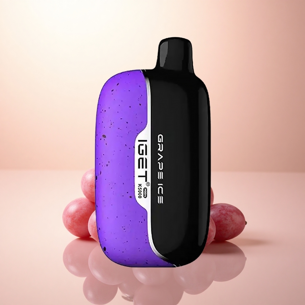 IGET Moon K5000 Puffs グレープアイス 81.5g 1.35オーム