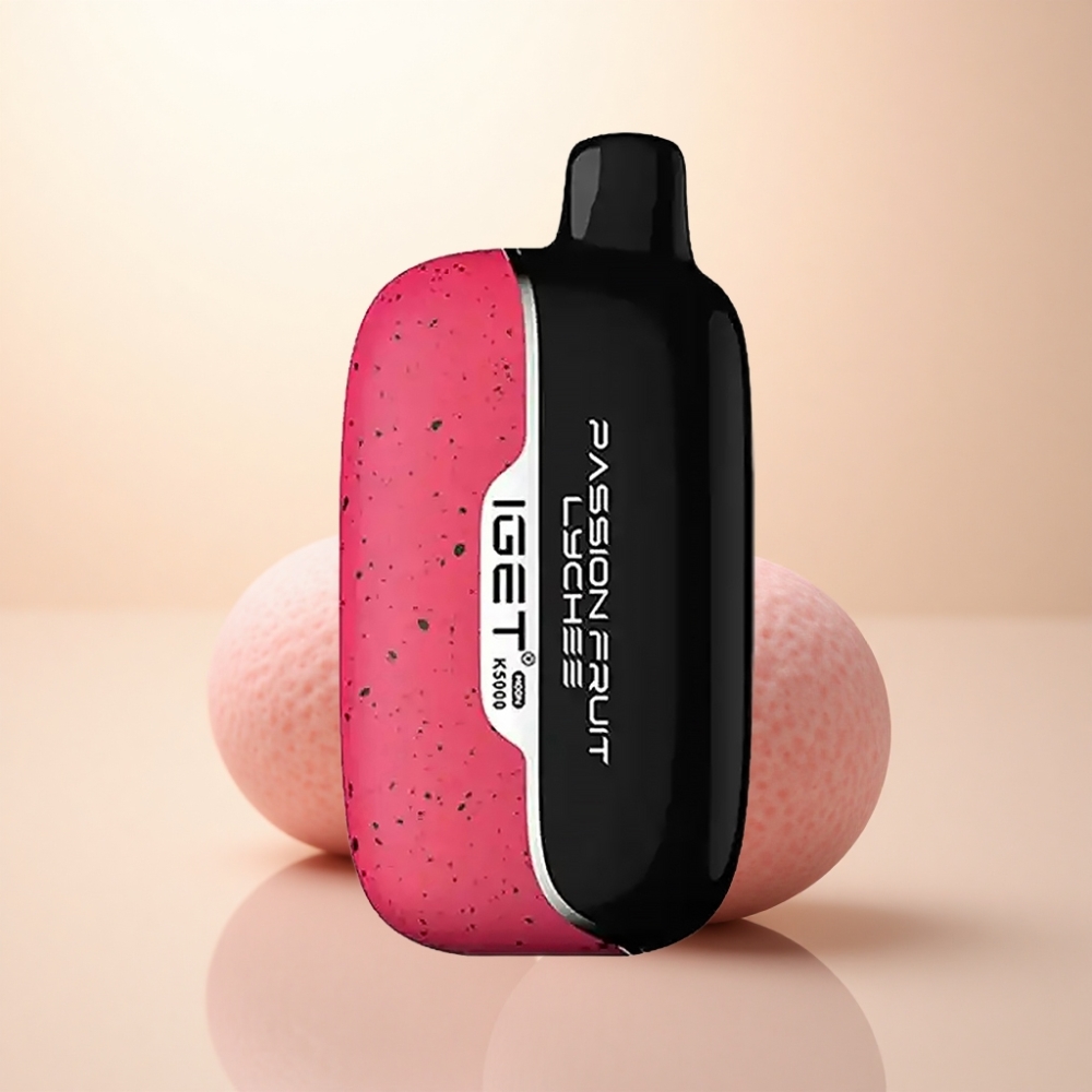 IGET Moon K5000 Puffs パッションフルーツライチ 81.5g 1.35オーム
