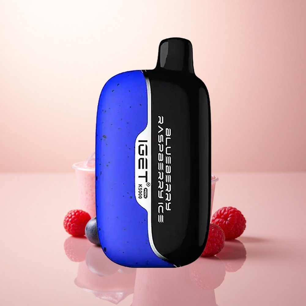 IGET Moon K5000 Puffs ブルーベリーレッドラズベリーアイス 81.5g 1.35オーム