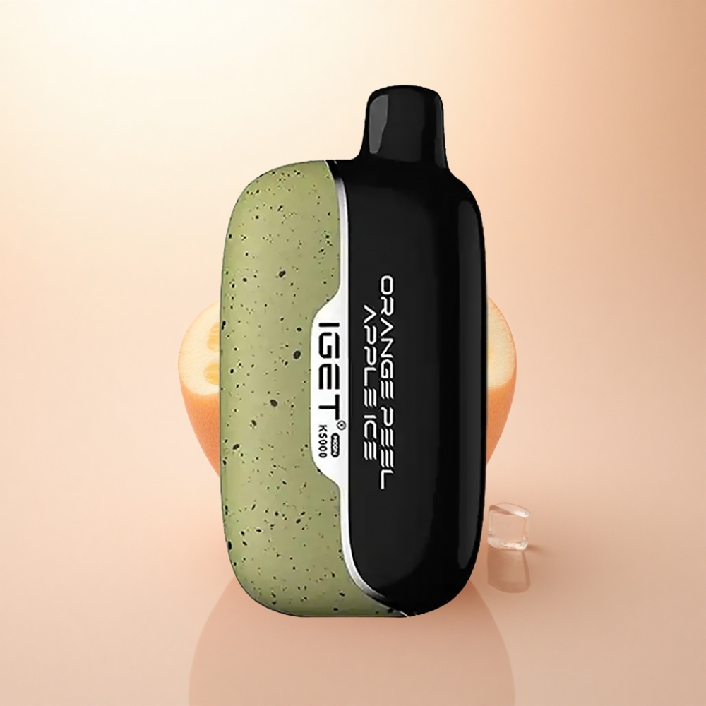 IGET Moon K5000 Puffs オレンジピールアップルアイス 81.5g 1.35オーム