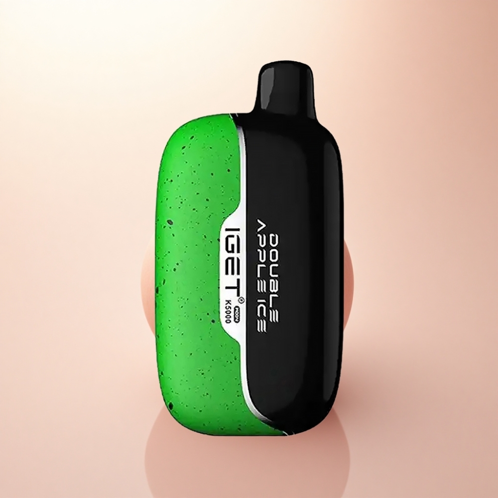 IGET Moon K5000 Puffs ダブルアップルアイス 81.5g 1.35オーム