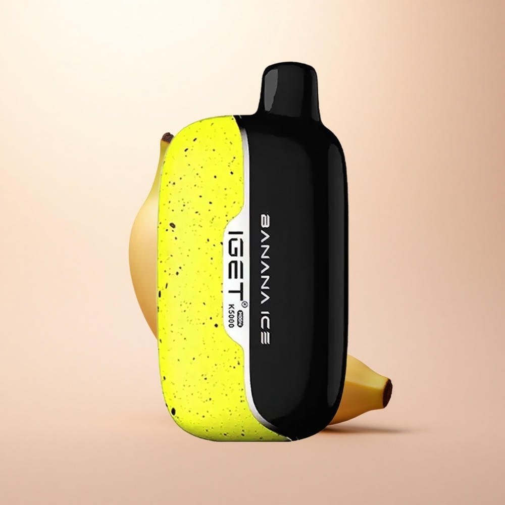 IGET Moon K5000 Puffs バナナアイス 81.5g 1.35オーム