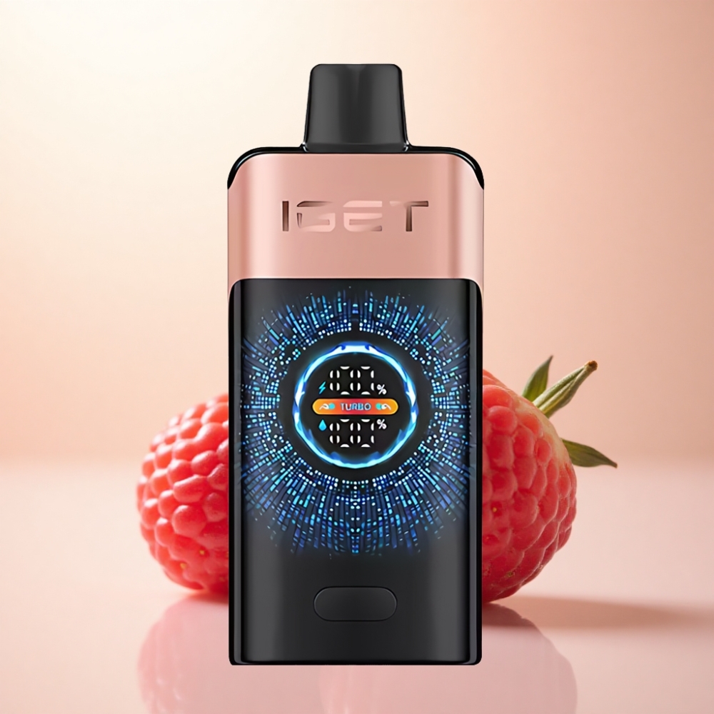 IGET ONE 12000 Puffs ストロベリーレズベリー 2700mAh 0.6オーム