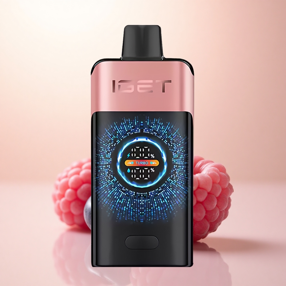 IGET ONE 12000 Puffs ブルーベリーレーズンベリー 2700mAh 0.6ohm