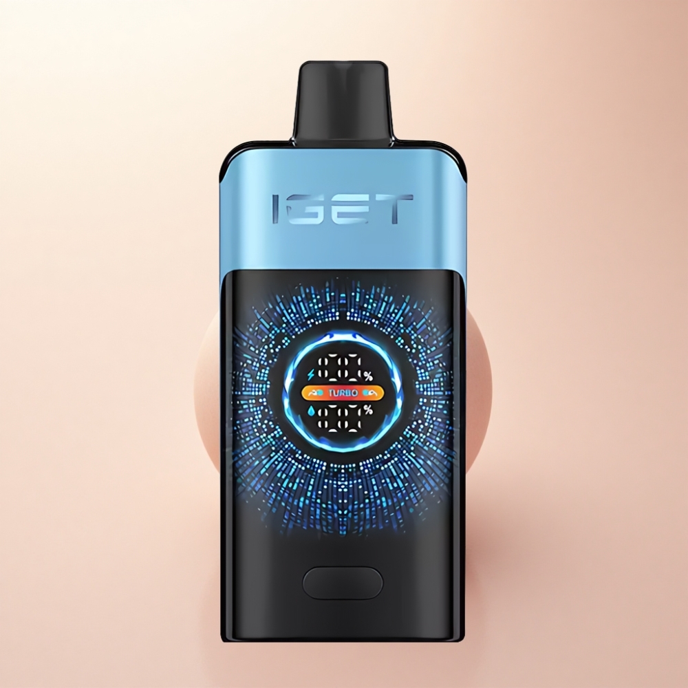 IGET ONE 12000 Puffs 青い怪獣 2700mAh デュアルメッシュコイル