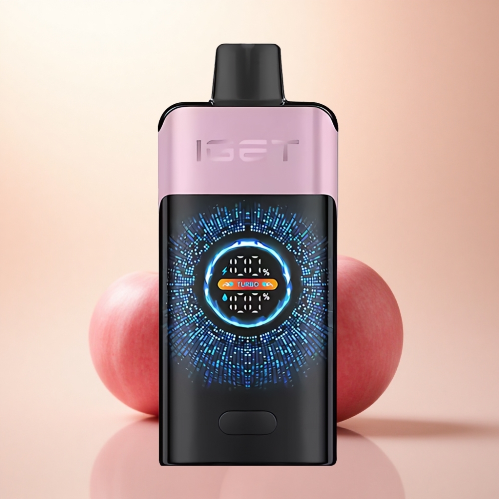 IGET ONE 12000 Puffs チェリーザクロ 2700mAh デュアルメッシュコイル