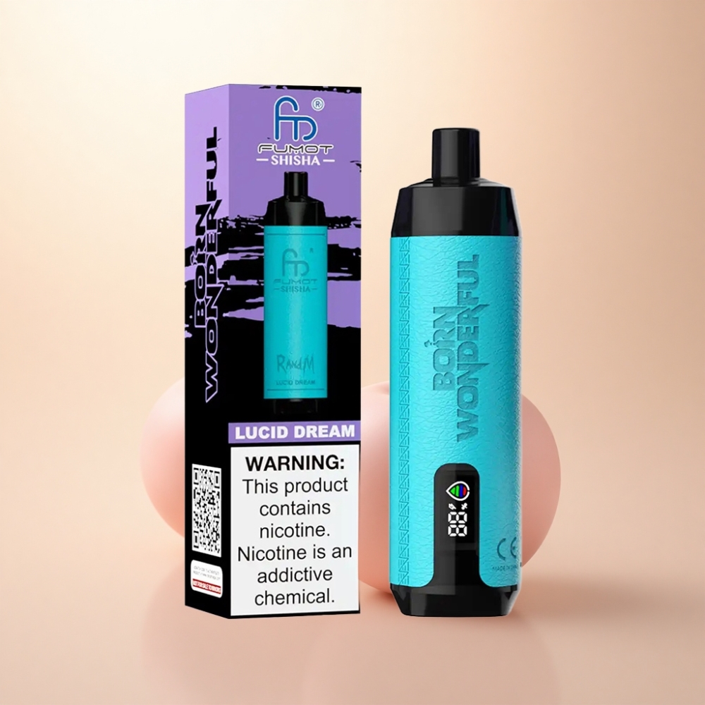 RandM Fumot Shisha 10000 Puffs 夢幻光充 (ゆめまぼろしひかりじゅう) 0.5%ニコチン 850mAh