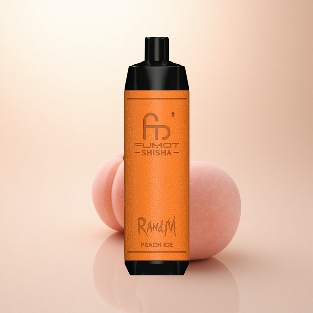 RandM Fumot Shisha 10000 Puffs ピーチアイス 18ml 850mAh
