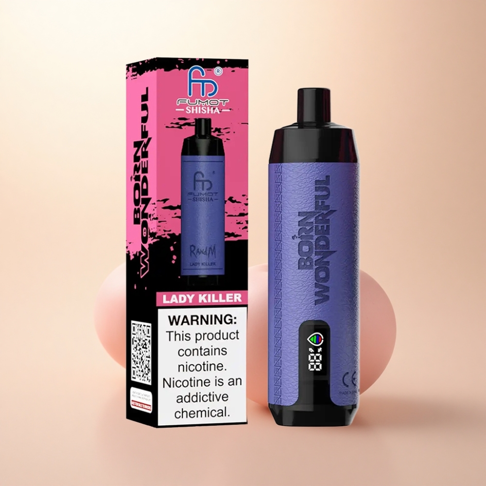 RandM Fumot Shisha 10000 Puffs レディキラー 18ml 850mAh