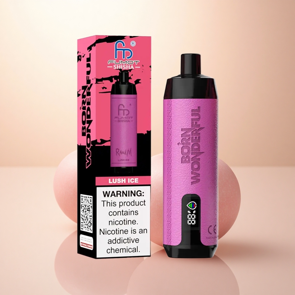 RandM Fumot Shisha 10000 Puffs ラッシュアイス 18ml 850mAh