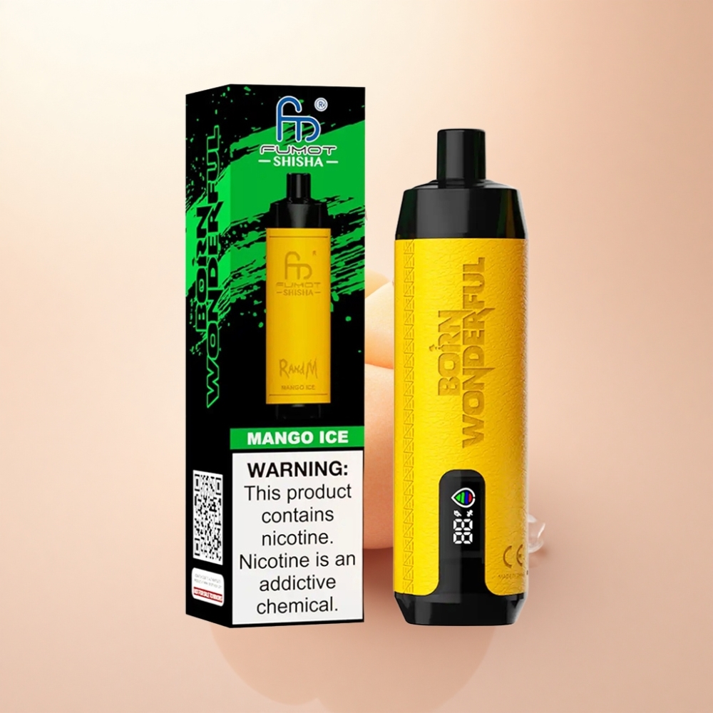 RandM Fumot Shisha 10000 Puffs マンゴーアイス 18ml 850mAh