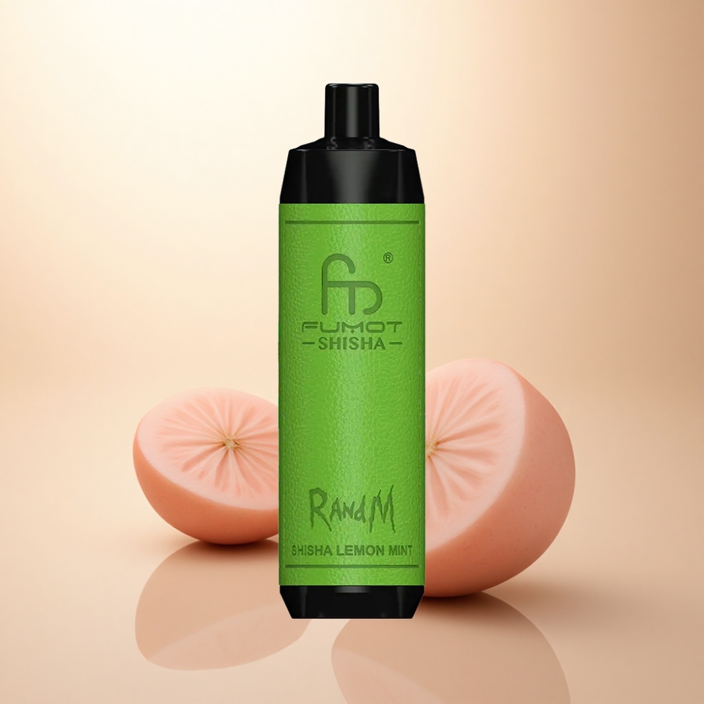 RandM Fumot Shisha 10000 Puffs レモンミントメッシュコイル18ml