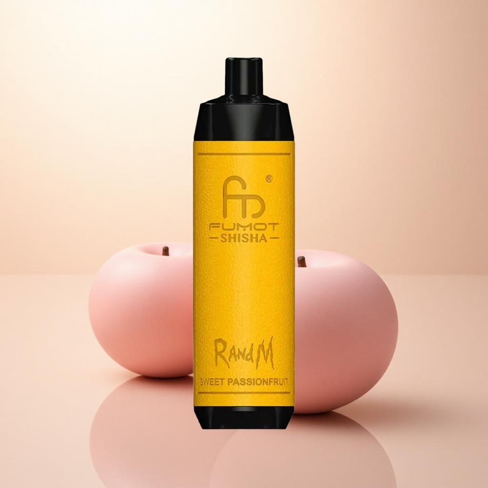 RandM Fumot Shisha 10000 Puffs スイートパッションフルーツ 850mAh 0.5%ニコチン