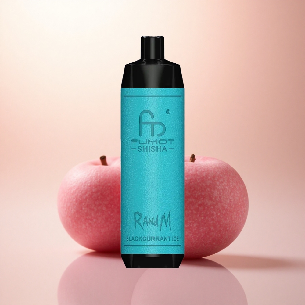 RandM Fumot Shisha 10000 Puffs ブラックカラントアイス 850mAh 0.5%ニコチン