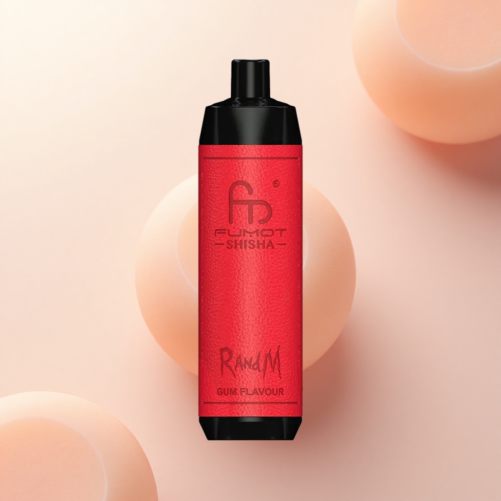 RandM Fumot Shisha 10000 Puffs LED表示付き18mlプリフィルドリキッド0.5%ニコチンコンテントガムフレーバー