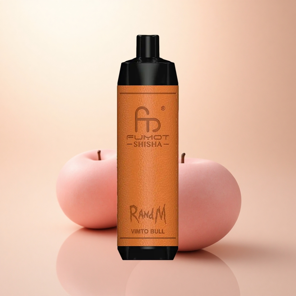 RandM Fumot Shisha 10000 Puffs ヴィムト・ブル LEDインジケーター＆850mAh
