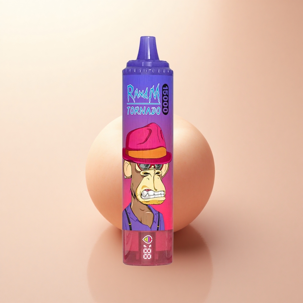 RandM Fumot Tornado 15000 Puffs サワーアップル25ml850mAh