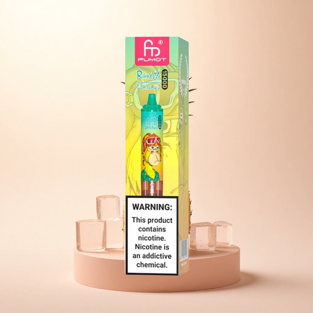 RandM Fumot Tornado 15000 Puffs パイナップルアイス25ml850mAh