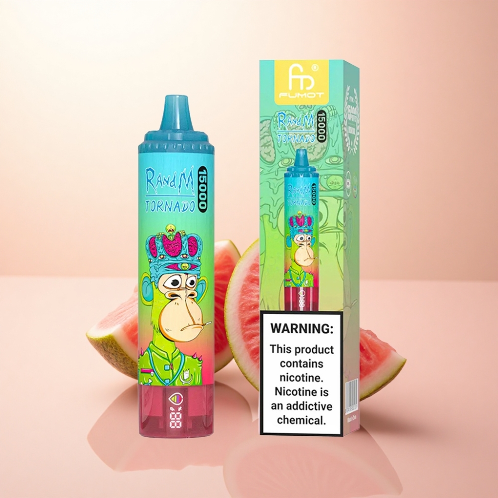 RandM Fumot Tornado 15000 Puffs イチゴスイカ 25ml 5％ニコチン