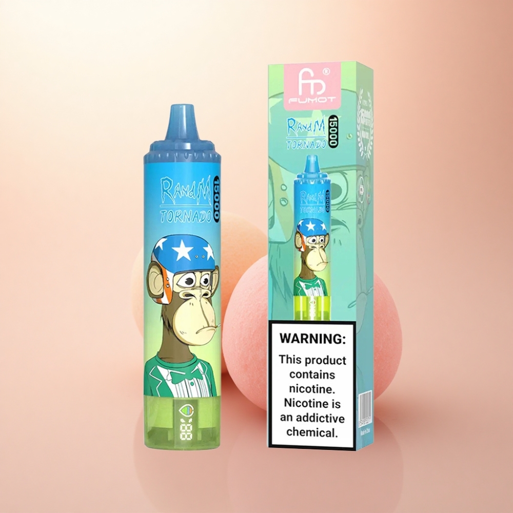 RandM Fumot Tornado 15000 Puffs グミーベア 25ml 5%ニコチン