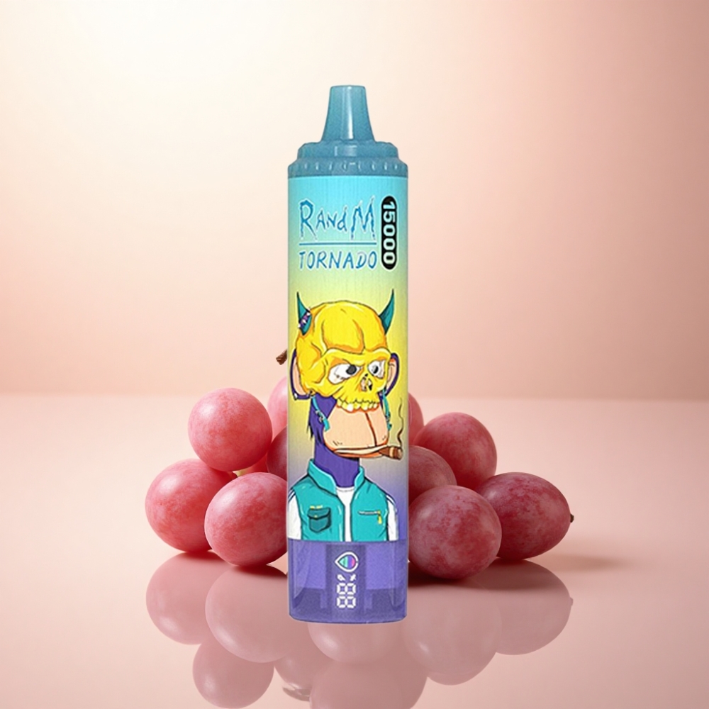 RandM Fumot Tornado 15000 Puffs グレープアイス 25ml 850mAh