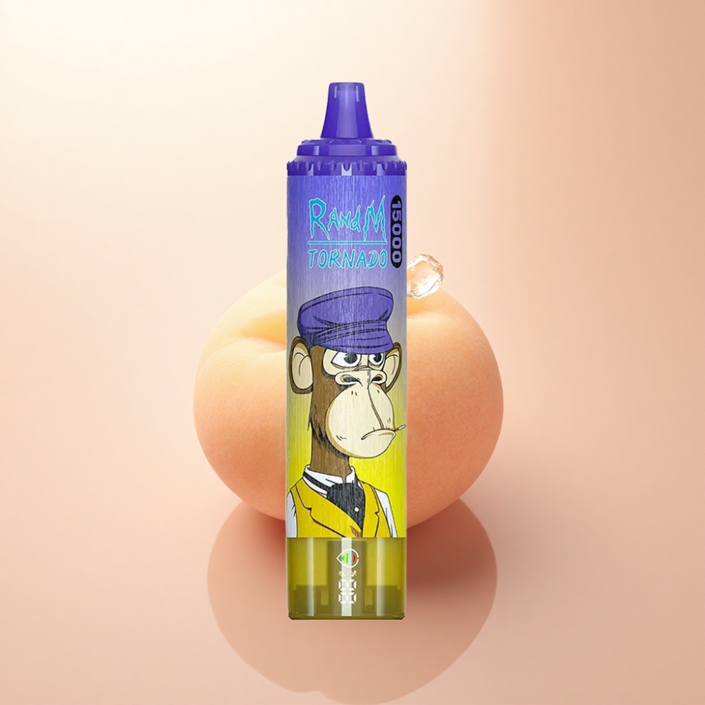 RandM Fumot Tornado 15000 Puffs マンゴーオンアイス 25ml 850mAh