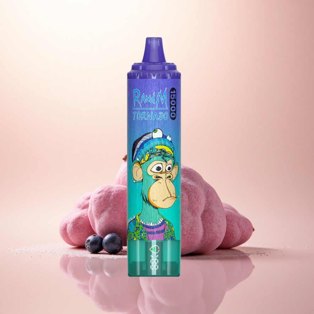 RandM Fumot Tornado 15000 Puffs ブルーベリー・オン・アイス・25ml・850mAh