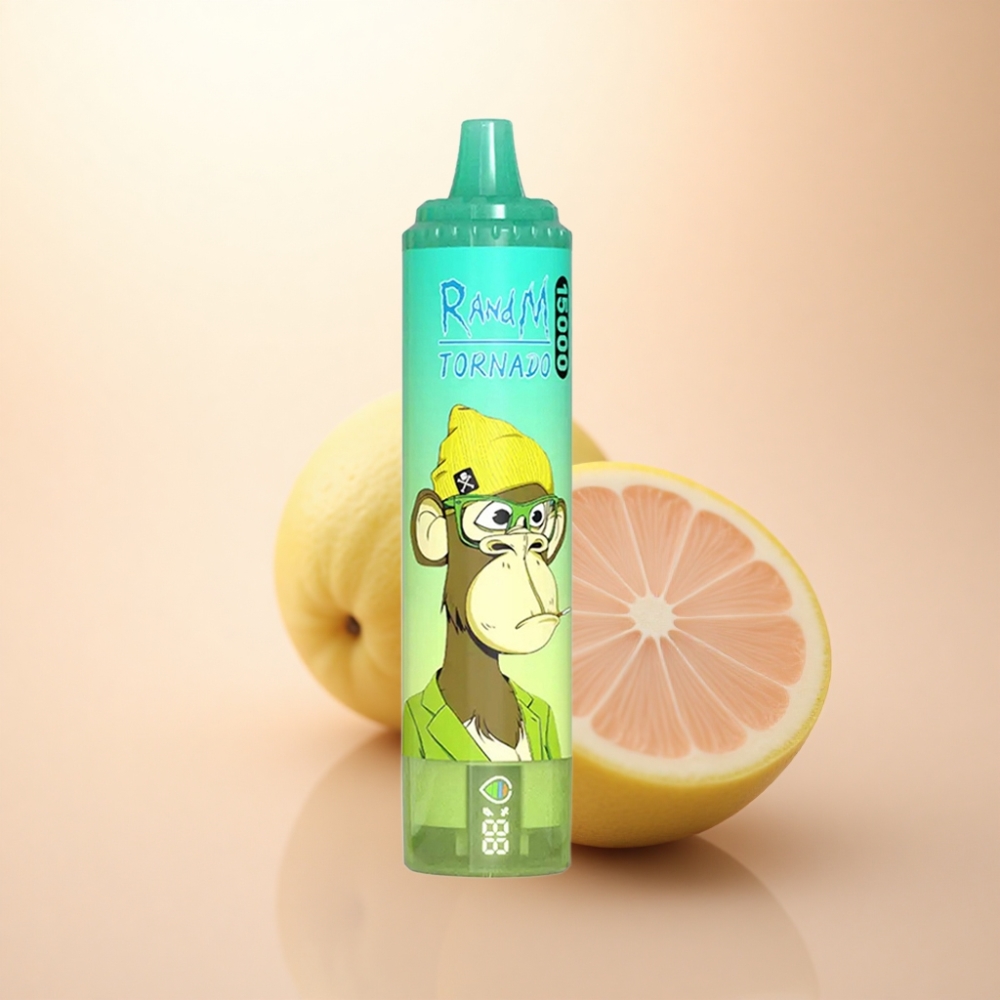 RandM Fumot Tornado 15000 Puffs レモンライム 25ml 850mAh