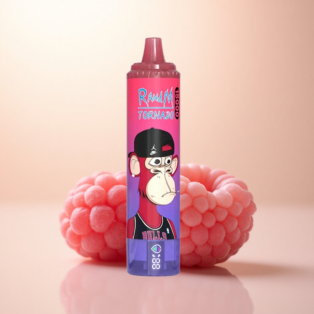 RandM Fumot Tornado 15000 Puffs ブルーサワーラズベリー 25ml 850mAh