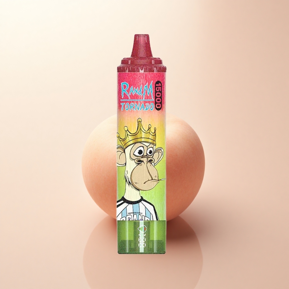 RandM Fumot Tornado 15000 Puffs アップルピーチペア 25ml 850mAh