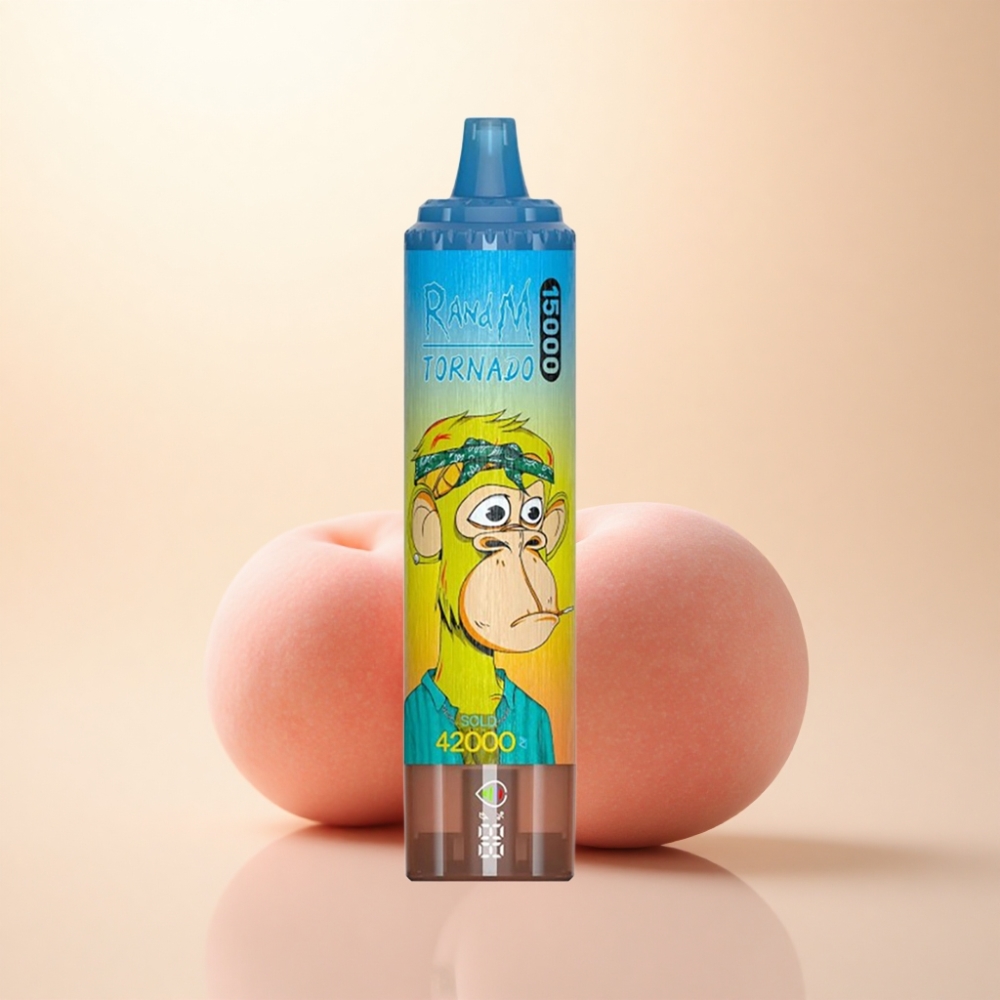 RandM Fumot Tornado 15000 Puffs ピーチマンゴー 25ml 850mAh